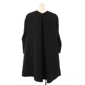 VALENTINO ワンピース ウール シルク 38 ブラック SB0VAP361CF