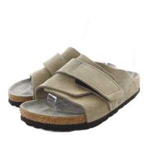 サンダル スエード 24.0cm グレー /AN13