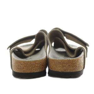 BIRKENSTOCK サンダル スエード 24.0cm グレー /AN13