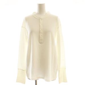 Tシャツ カットソー 長袖 白 ホワイト /AT OS