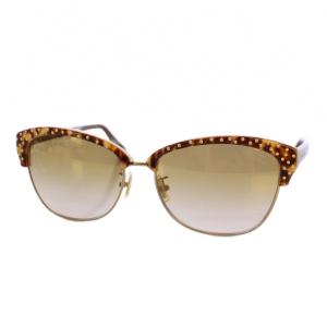 サングラス 眼鏡 カラーレンズ スタッズ装飾 5715 135 ブラウン HC 7024 /BM