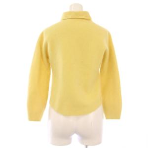 Pal'las Palace ニット セーター 長袖 タートルネック 無地 カシミヤ 2 黄色 イエロー /BB