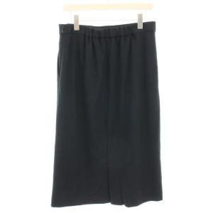 23区 タイトスカート ひざ丈 大きいサイズ 44 紺 ネイビー SKWWNM6406 /HN