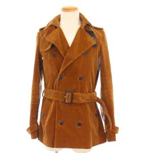 トレンチコート コーデュロイ F36 ブラウン 506652