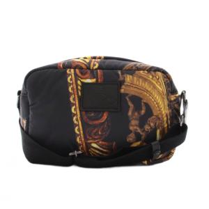 ショルダーバッグ バロック柄 ブラック