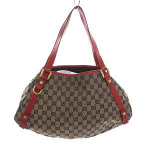 GGキャンバス ショルダーバッグ ベージュ 130736