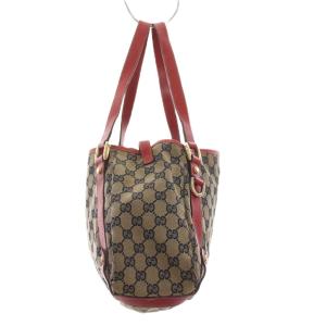 GUCCI GGキャンバス ショルダーバッグ ベージュ 130736