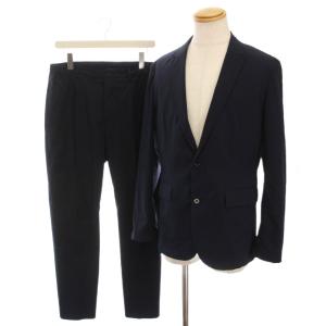 ダメリーノ SOLOTEX フランネルセットアップ 上下 シングルスーツ テーラードジャケット パンツ