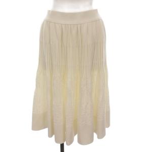 レーヨンブレンドフレアスカート 42 ホワイト 28389