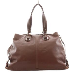 COACH アシュレイ キャリオール ショルダーバッグ ハンドバッグ 2way レザー 茶 ブラウン F15513