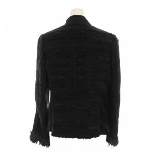 HIROKO KOSHINO スーツ セットアップ 上下 ジャケット ひざ丈 スカート 9 黒 /YM