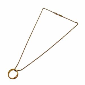 DOLCE&GABBANA リングネックレス ペンダント ゴールドカラー /KH