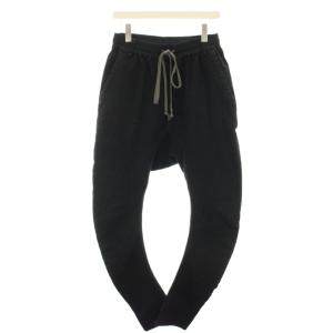 ストレッチデニムサルエルスキニー イージーパンツ 2 黒 ブラック /YT