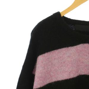 A.F homme ARTEFACT A.Fhomme AFhomme Striped Combi Knit Top ストライプコンビリラックスフィットニット セーター 長袖
