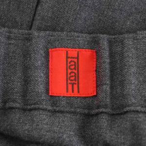 HaaT プリーツスカート フレアスカート ミモレ ロング ウール 2 グレー HA53FG578 /AN46