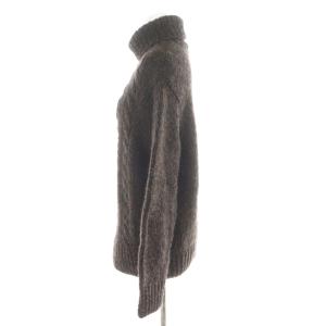 TOMORROWLAND tricot ニット セーター 長袖 タートルネック アルパカ混 XS 茶 ブラウン /AN19