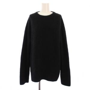 ニット セーター 長袖 クルーネック カシミヤ 04 ブラック KR.AG.KW.0901 /BM