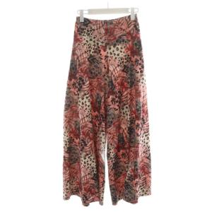 ワイドパンツ イージーパンツ 総柄 38 ピンク RPSB06009PI /AN8