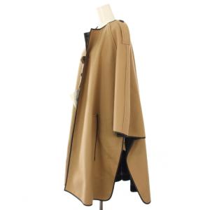 BURBERRY LONDON ノーカラーコート L ベージュ 3944293