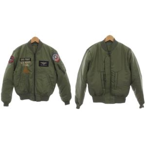 TOMCAT MA-1 リバーシブル M カーキ