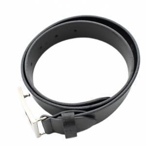 FENDI ベルト ハトメ レザー ズッカ柄 110 黒 ブラック /YT OH D