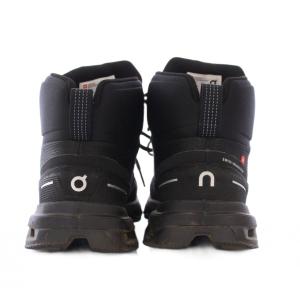 ON Cloudrock Waterproof クラウドロックウォータープルーフ スニーカー 厚底 US6 黒