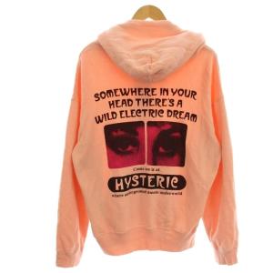 HYSTERIC GLAMOUR パーカー 01221CF02 スウェット ジップアップ F ピンク /G