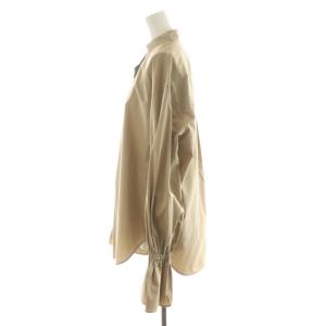 JOURNAL STANDARD 23AW ブロードフリルソデシャツ ブラウス 長袖 ベージュ 23050400901030 /AN31