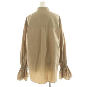 JOURNAL STANDARD 23AW ブロードフリルソデシャツ ブラウス 長袖 ベージュ 23050400901030 /AN31