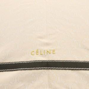 CELINE トリオンフ 折りたたみ傘 雨傘 ロゴ ベージュ /AN57 OH
