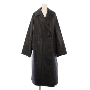 Fake Leather Over Chester Coat フェイクレザーオーバーチェスターコート アウター