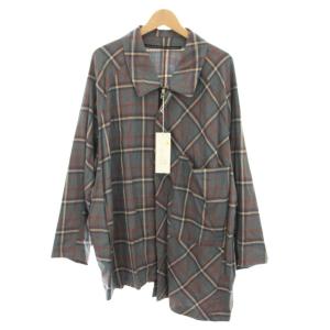 ブラッシュドタータンチェックショートブルゾン brushed tartan check short blouson