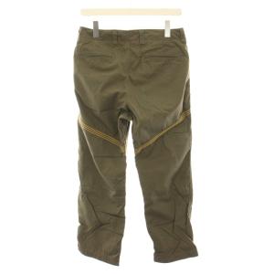 Mountain Research チノパン パンツ ジップフライ イエローステッチ M カーキ 黄 イエロー RER-020 /YT
