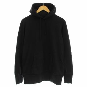 パーカー スウェット プルオーバー 長袖 S 黒 ブラック /G