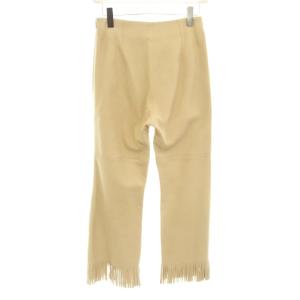 MADISONBLUE 19SS Deuxieme Classe取扱 FRINGE パンツ フレアパンツ クロップド スエード