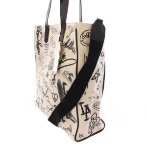 GOLDEN GOOSE AP STUDIO取扱 2WAY トートバッグ ハンドバッグ ショルダーバッグ キャンバス バイカラー