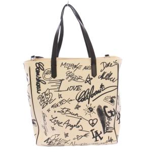 GOLDEN GOOSE AP STUDIO取扱 2WAY トートバッグ ハンドバッグ ショルダーバッグ キャンバス バイカラー