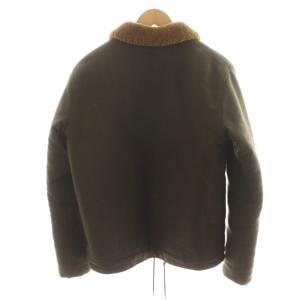 kolor ビーコン BEACON ジャケット ボア コットン アウター 2 茶 ブラウン 15WBM-G03134