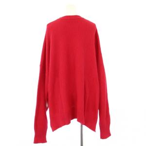 JOURNAL STANDARD LUXE リブニット セーター 長袖 クルーネック 無地 ストレッチ F ピンク /BB JS