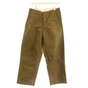 Big Knee Chino MTR-2306 チノパン ボタンフライ ワイド パンツ S 茶 ブラウン