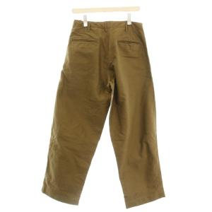 Mountain Research Big Knee Chino MTR-2306 チノパン ボタンフライ ワイド パンツ S 茶 ブラウン