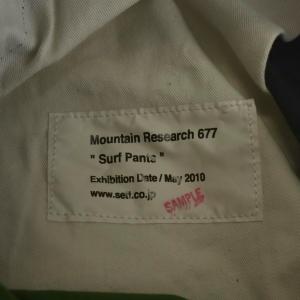 Mountain Research Surf Pants ショートパンツ ハーフパンツ グレー 緑 グリーン /AN26