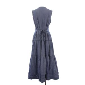 PINK HOUSE フレアワンピース F ブルー