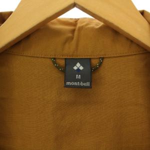 mont-bell フエゴパーカー ジャケット アウター ショート丈 ジップアップ ロゴ M 茶 ブラウン 2103111