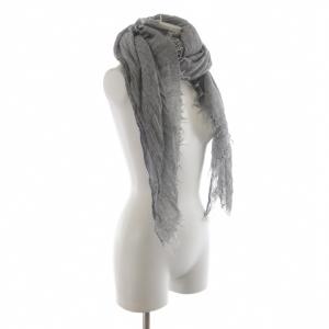 ISABEL MARANT ETOILE ストール ショール カシミヤ混 シワ加工 グレー /RR