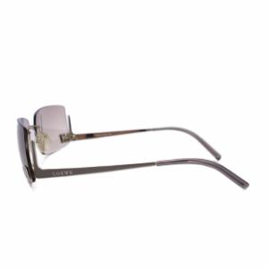 LOEWE アナグラム サングラス 眼鏡 カラーレンズ ブラウン シルバー SLW103 /BM OH