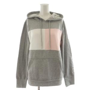 パーカー プルオーバー ロゴ M グレー ピンク J19H0316 /AN49
