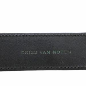 DRIES VAN NOTEN レザー ベルト 70 レディース ブラック