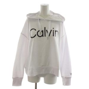 パーカー プルオーバー ロゴ プリント M 白 ホワイト PFCT2119 /AN34