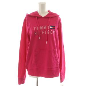 SPORT パーカー プルオーバー ロゴ 刺繍 S ピンク TPOT0018 /AN49